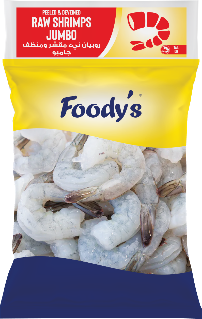 Foodys Frozen Jumbo Shrimps